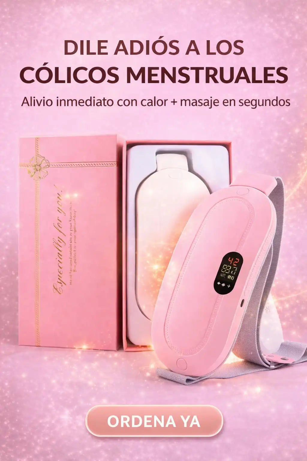 Cinturón Masajeador Dolor Y Cólicos