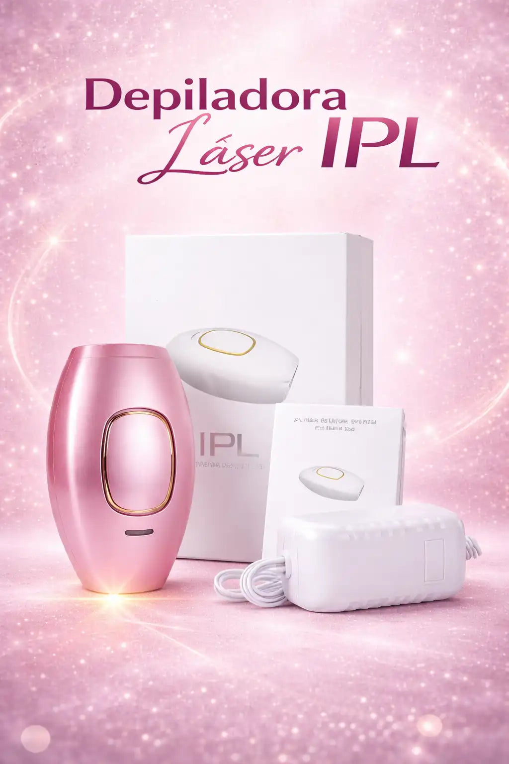 Depiladora láser permanente IPL
